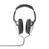 Headphones without microphone, HPWD1201BK, 6 m cable, 113 dB, 32 Ohm, NEDIS