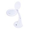 Desk lamp with magnifying glass, 220VAC, 6W, x1.75-x4,  MA-1013MF