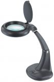 Magnifying table lamp, 12W, black, magnification x1.75 and x4 - 1 - Vikiwat Magnifying table lamp, 12W, black, magnification x1.75 and x4 - 1
