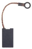 Четка въглено-графитна, SG-88-8x14x23, 8x14x23 mm, със страничен извод, кабелна обувка тип ухо Ф 5 mm