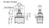 Resettable Thermal Circuit Breaker  T11-311-3A, 240 VAC, 48 VDC - 2