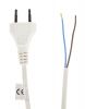 Power cable, 2x0.75 mm2, 3m with plug and switch - 2