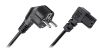 Power cord 3m, 3x0.75mm, 250VAC, 10A, black