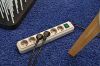 3-Way Power Strip, Brennenstuhl, 1.5m, cable, with switch, white - 2