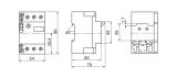 Моторна защита по ток, (АТ00) DZ108-20, трифазна, 10-16 A, NO+NC, 6A/380VAC - 2 - Викиват Моторна защита по ток, (АТ00) DZ108-20, трифазна, 10-16 A, NO+NC, 6A/380VAC - 2