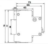 Предпазител, автоматичен, триполюсен, 3x40A, DZ47, C крива, DIN шина - 3 - Викиват Предпазител, автоматичен, триполюсен, 3x40A, DZ47, C крива, DIN шина - 3