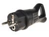 Electrical Schuko Plug, 16A/250VAC, schuko, rubber - 1