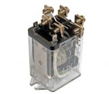 Relay electromagnetic JQX-63F, power relay, coil 230VAC, 250VAC/63A, DPDT 2NO + 2NC