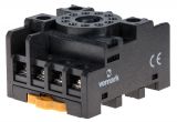 Relay Socket PF113A, 300VAC, 10A, 11pin, DIN rail mounting