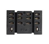 Цокъл за реле PT14A 300VAC 10А 11pin - 2 - Викиват Цокъл за реле PT14A 300VAC 10А 11pin - 2