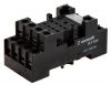 Relay socket RT704 DIN rail 300VAC/12A 14pin, with screw terminals 
 - 2