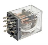 Relay electromagnetic MY3, coil 12VDC, 250VAC/5A, 3PDT 3NO +3 NC