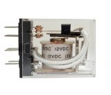 Електромагнитно реле бобина 12VDC 250VAC/5A 3PDT 3NO+3NC MY3 - 2 - Викиват Електромагнитно реле бобина 12VDC 250VAC/5A 3PDT 3NO+3NC MY3 - 2