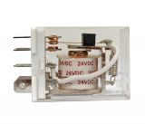 Реле електромагнитно универсално бобина 24VDC 250VAC/10A SPDT NO+NC LY1 - 2 - Викиват Реле електромагнитно универсално бобина 24VDC 250VAC/10A SPDT NO+NC LY1 - 2