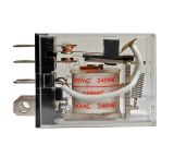 Реле електромагнитно универсално бобина 240VAC 250VAC/10A SPDT NO+NC LY1 - 2 - Викиват Реле електромагнитно универсално бобина 240VAC 250VAC/10A SPDT NO+NC LY1 - 2