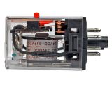 Реле електромагнитно, MK2P, 24VDC 250VAC/10A DPDT 2NO+2NC - 2 - Викиват Реле електромагнитно, MK2P, 24VDC 250VAC/10A DPDT 2NO+2NC - 2