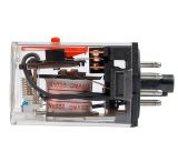 Реле електромагнитно, MK2P, 220VAC 250VAC/10A DPDT 2NO+2NC - 2 - Викиват Реле електромагнитно, MK2P, 220VAC 250VAC/10A DPDT 2NO+2NC - 2