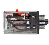 Реле електромагнитно, MK3P3, 24VDC 250VAC/10A 3PDT 3NO+3NC - 2 - Викиват Реле електромагнитно, MK3P3, 24VDC 250VAC/10A 3PDT 3NO+3NC - 2