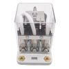 Electromagnetic power relay JQX-38F, coil 220VAC, 250VAC/40A, 3PDT - 3