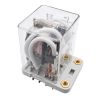 Electromagnetic power relay JQX-38F, coil 220VAC, 250VAC/40A, 3PDT