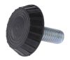 Speaker PVC foot Ф27.5mm, M8mm, 28 mm, with bolt - 2