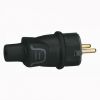 Rubber electrical plug schuko type, 16А, legrand 50342 - 1