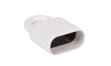 Connector, female, bipolar 6А, 230VAC, 1380W - 1 - Vikiwat Connector, female, bipolar 6А, 230VAC, 1380W - 1