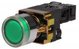 Бутон LAY5-BW3371 400VAC/10A SPST - NО зелен, светещ 110V LED - 2 - Викиват Бутон LAY5-BW3371 400VAC/10A SPST - NО зелен, светещ 110V LED - 2