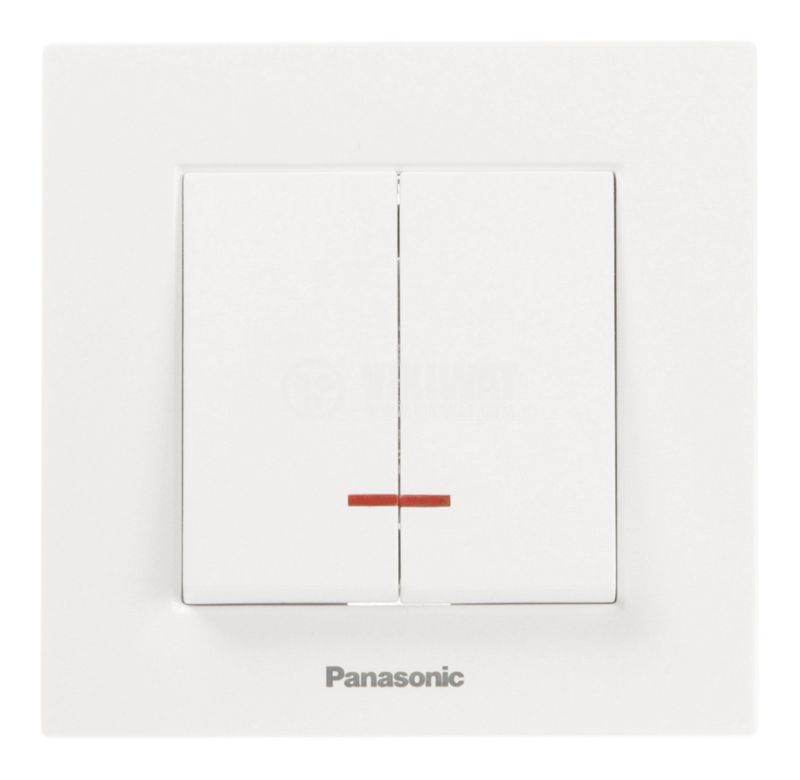 Електрически ключ Panasonic двоен - 4