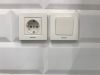 White wall light switches and sockets Karre Plus Panasonic WKTC00012WH - 3