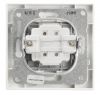 Electric switch with bell symbol, Panasonic, 250 VAC, 10A, white, push button - 4