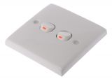 Double Electrical Switch, 250 V/AC, 10 A, U9210 - Vikiwat Double Electrical Switch, 250 V/AC, 10 A, U9210