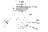 Тиристор T253-1250-12, 1200 V, 1250 A, с радиатор - 2 - Викиват Тиристор T253-1250-12, 1200 V, 1250 A, с радиатор - 2