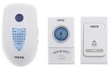 Doorbell electronic, wireless, 230VAC, A23, with 2 buttons, 38 melodies, VOYE