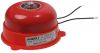 Fire bell, 12 VAC, 3" (75 mm), 83 dB, red - 2