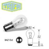 Auto filament lamp, P21/4W, 12 V, 21/4 W, BAZ15D