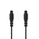 Оптичен кабел TosLink/M - TosLink/M, 3m, черен, PVC, CAGP25000BK30, NEDIS