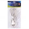 Гъвкав кабел за ютия, текстилен шнур за ютия, 2.4 метра, 3x0.75mm2, EMOS S00003 - 2