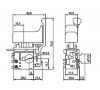 Електрически прекъсвач (ключ), регулатор на обороти и реверс за ръчни електроинструменти FA2-6/1BEK 6A/250VAC - 3