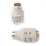 Bottle fuse, 6A, 500VAC, gG, E27 socket, ceramic