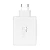 Phone charger, USB and 3xUSB Type-C, 140W, white, KM0859, Kruger&Matz - 5
