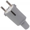 Electrical Schuko Plug, 220VAC,16А, bakelite, straight - Vikiwat Electrical Schuko Plug, 220VAC,16А, bakelite, straight