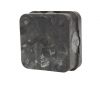 Junction box for outdoor installation, with cover, black, PVC, 72x72x33mm - 3