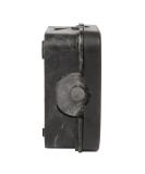 Junction box for outdoor installation, with cover, black, PVC, 72x72x33mm - 2 - Vikiwat Junction box for outdoor installation, with cover, black, PVC, 72x72x33mm - 2