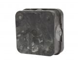 Junction box for outdoor installation, with cover, black, PVC, 72x72x33mm - 3 - Vikiwat Junction box for outdoor installation, with cover, black, PVC, 72x72x33mm - 3