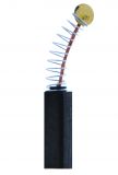 Carbon Graphite Brush SG-88-5x6.2x18 18x5x6.2mm central shunt spring with button cap Ф4.65mm