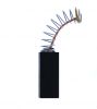 Carbon Graphite Brush SG-88-5x7.5x18 5x7.5x18mm central shunt spring with button cap Ф6mm