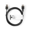 USB 2.0 Cable USB-A Male to USB-A Female, 3m, CCGT60010BK30 Nedis - 2
