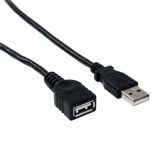 Cable USB A/m-USB A/f, 1.8m