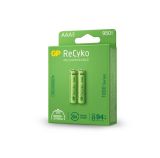Rechargeable Battery 1.2VDC, 950mAh, AAA, Ni-Mh, ACCU-R3/1000REGP, GP Batteries